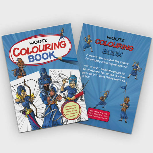 Wootz Colouring Book