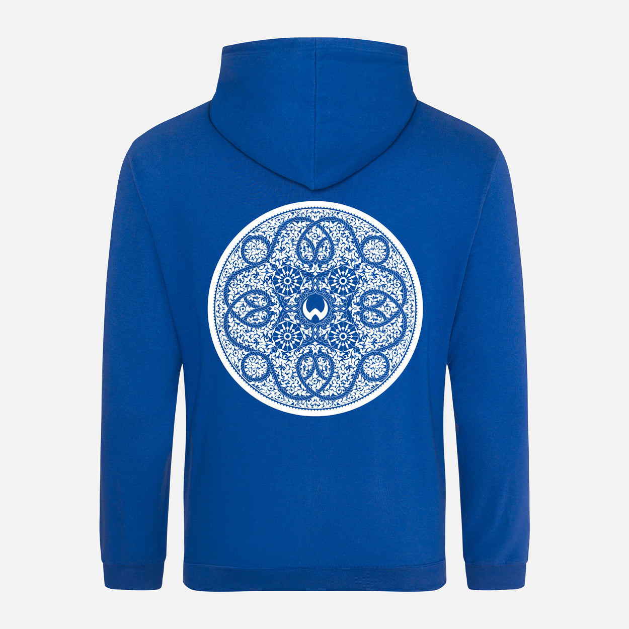 Shield Mk2 White Print Hoodie