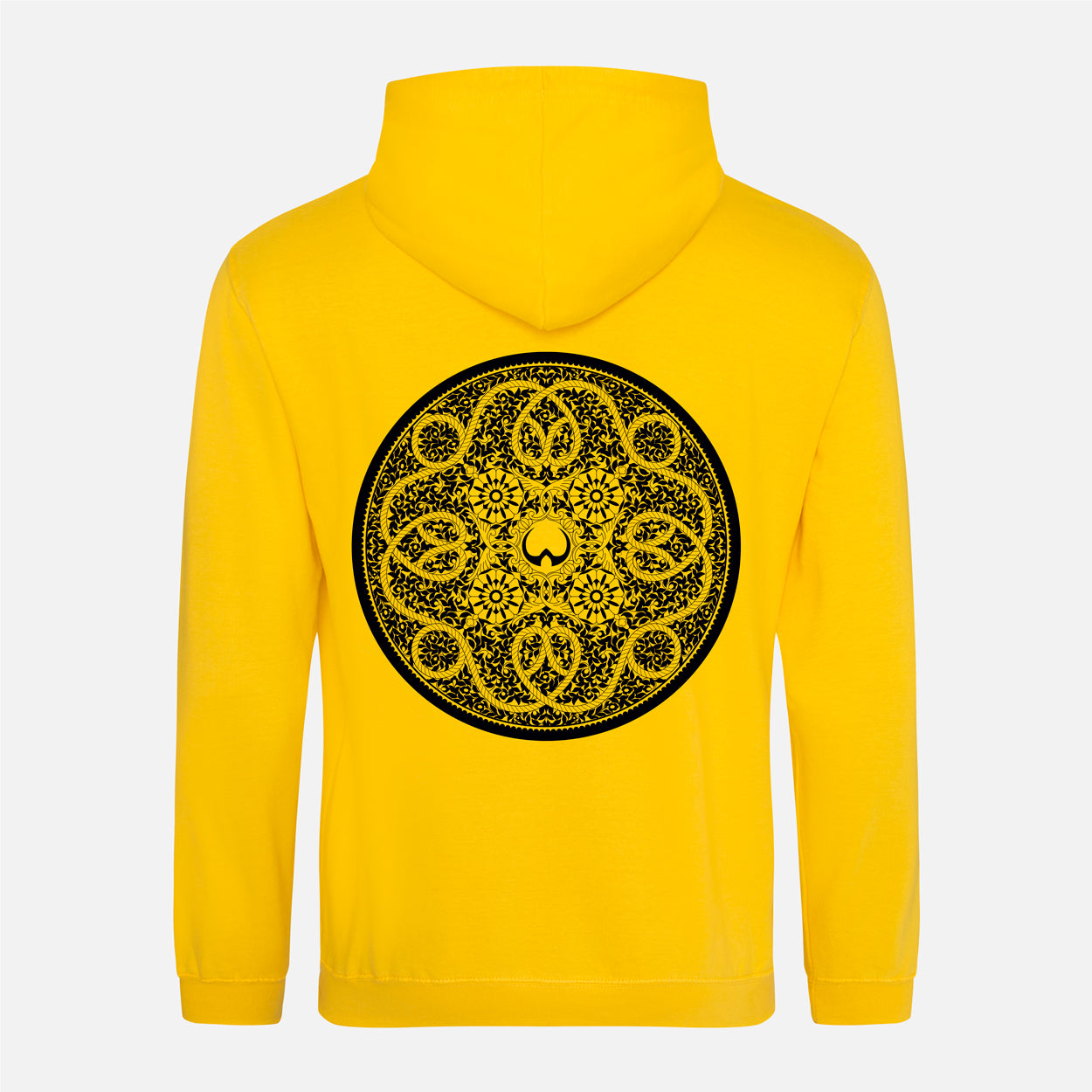 Shield Mk2 Black Print Hoodie
