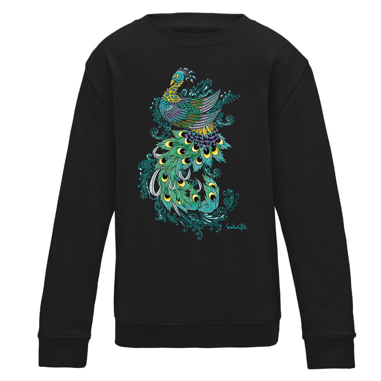 Peacock Kids Crewneck