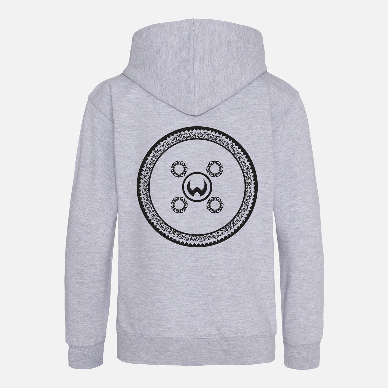 Shield MK1 Black Print Kids Hoodie