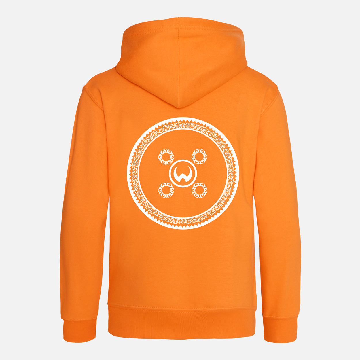 Shield MK1 White Print Kids Hoodie