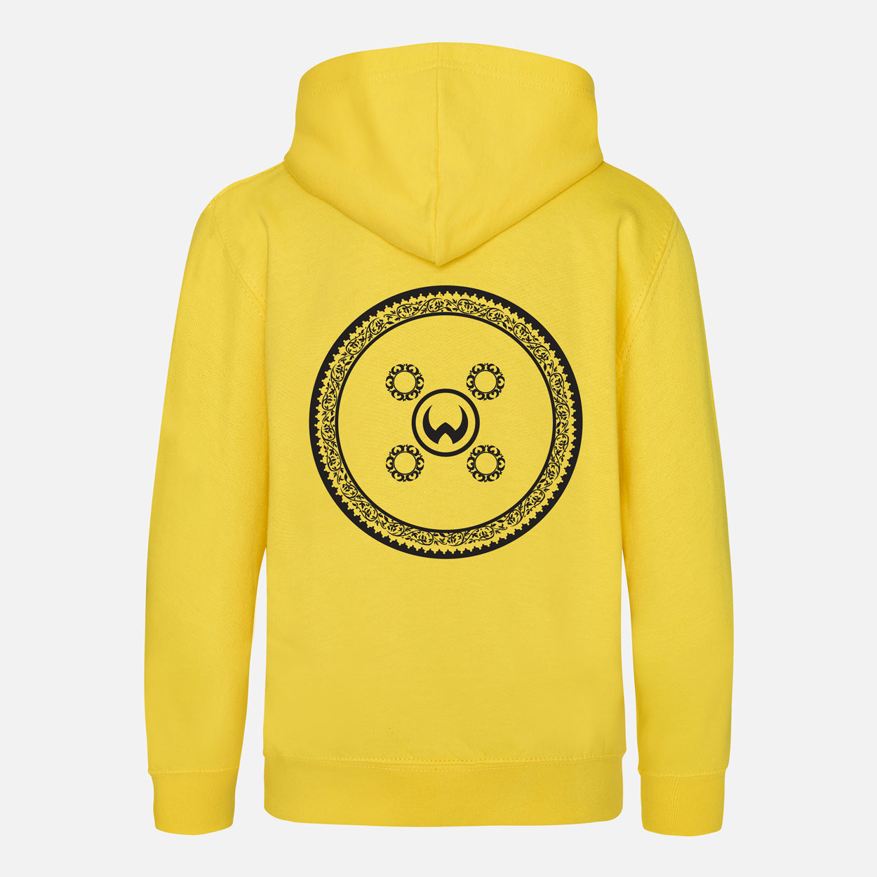 Shield MK1 Black Print Kids Hoodie