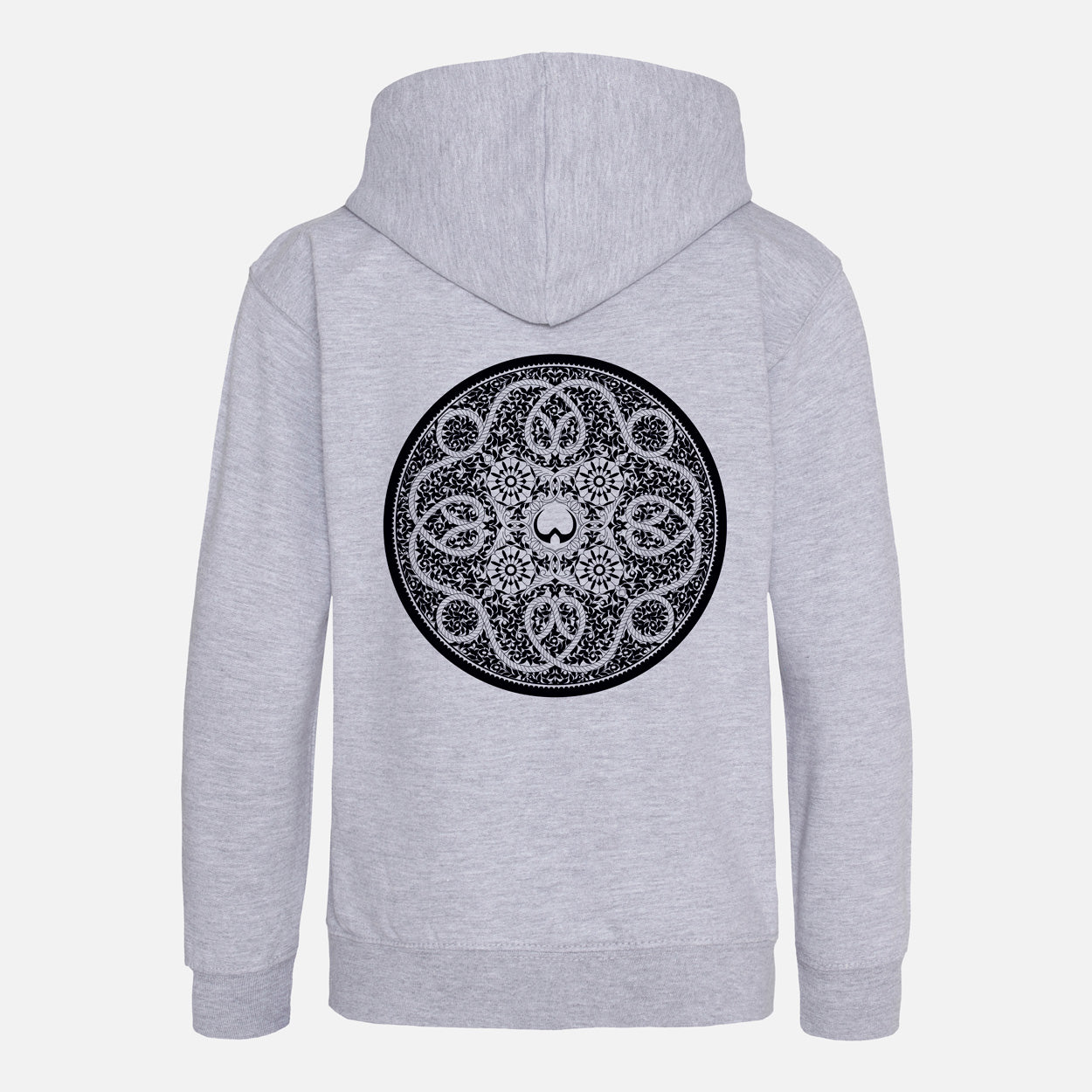 Shield MK2 Black Print Kids Hoodie