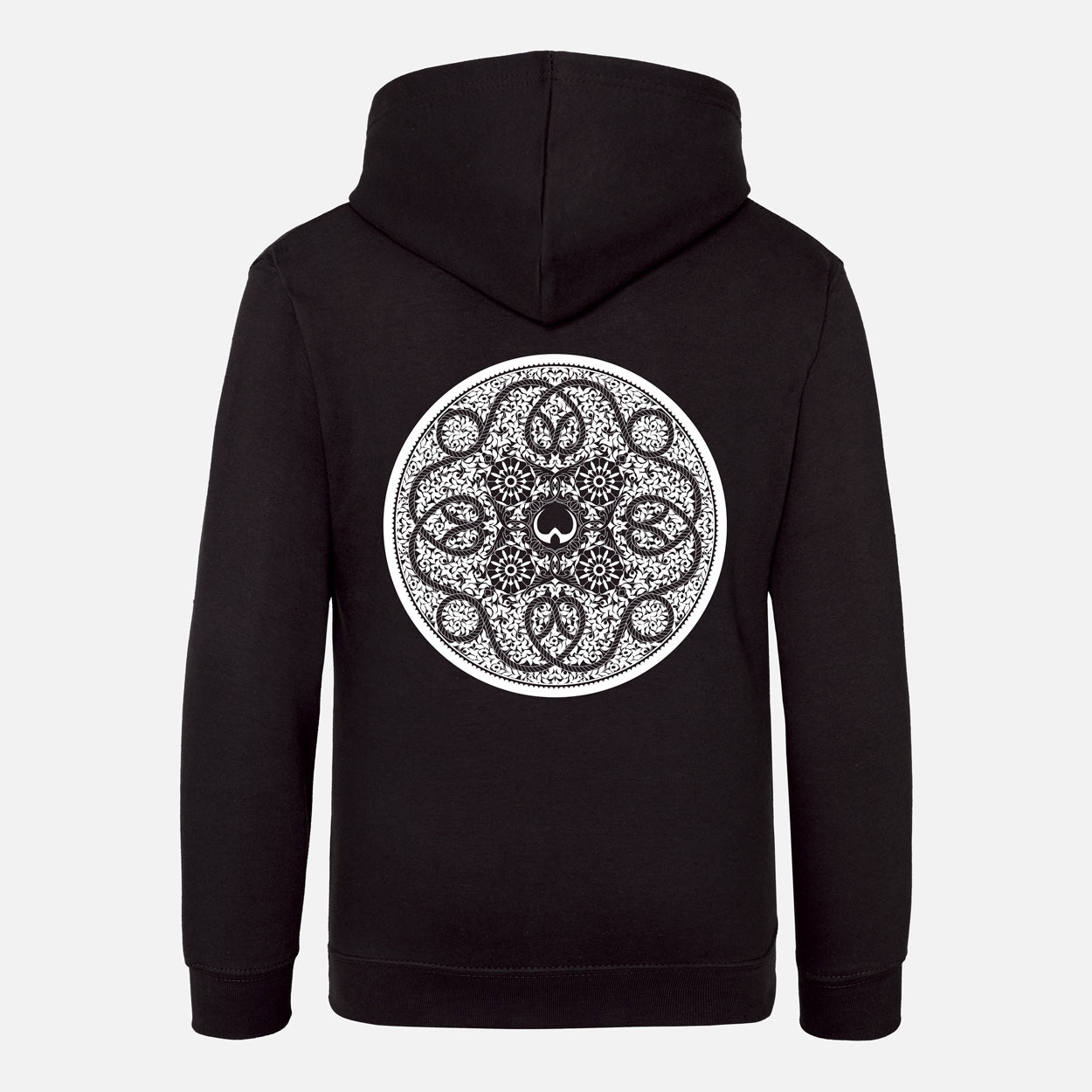 Shield MK2 White Print Kids Hoodie