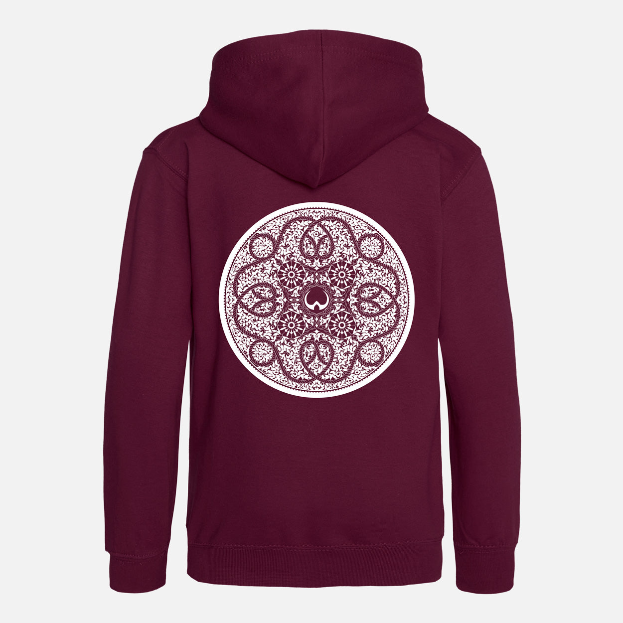 Shield MK2 White Print Kids Hoodie