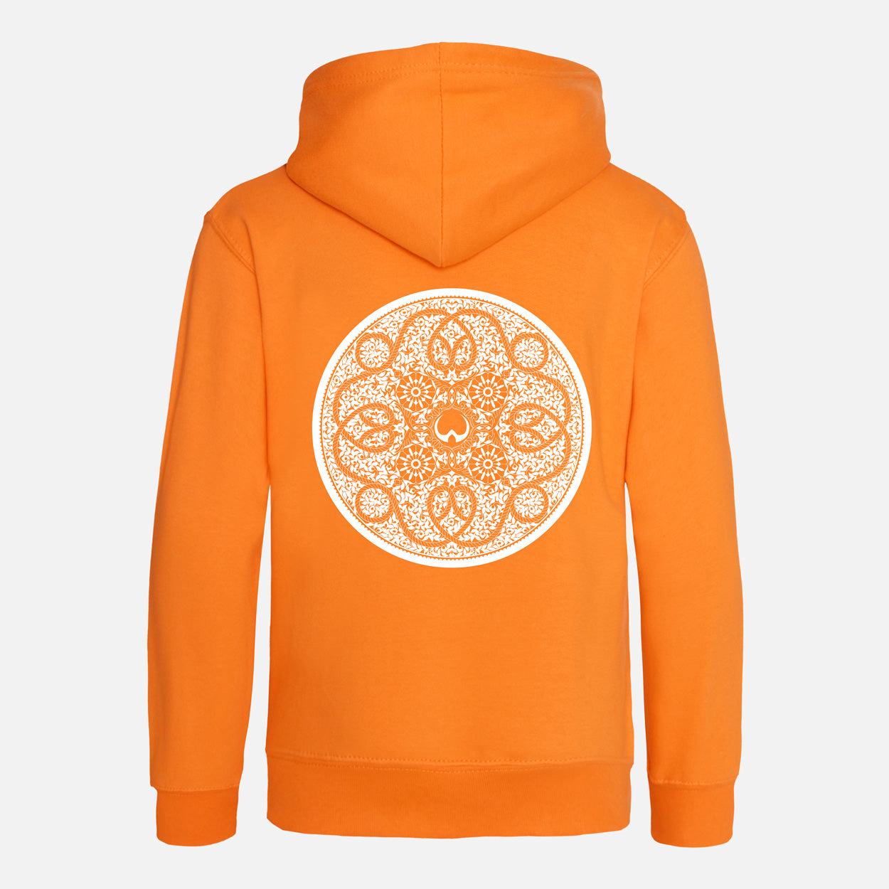 Shield MK2 White Print Kids Hoodie