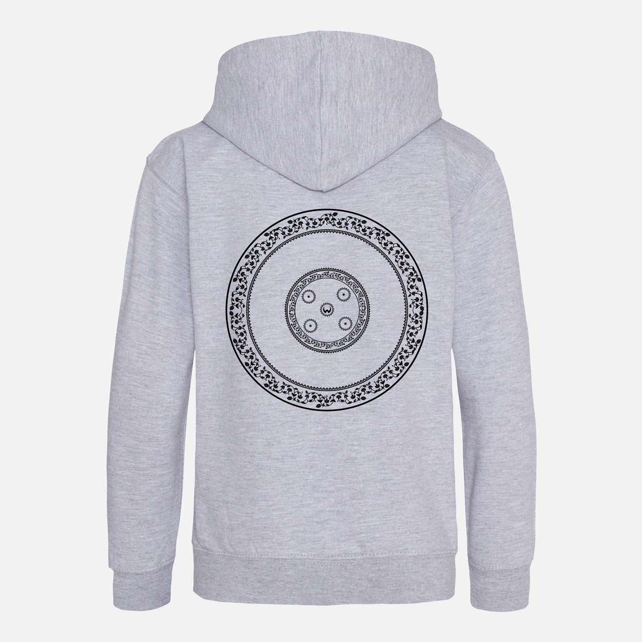 Shield MK4 Black Print Kids Hoodie