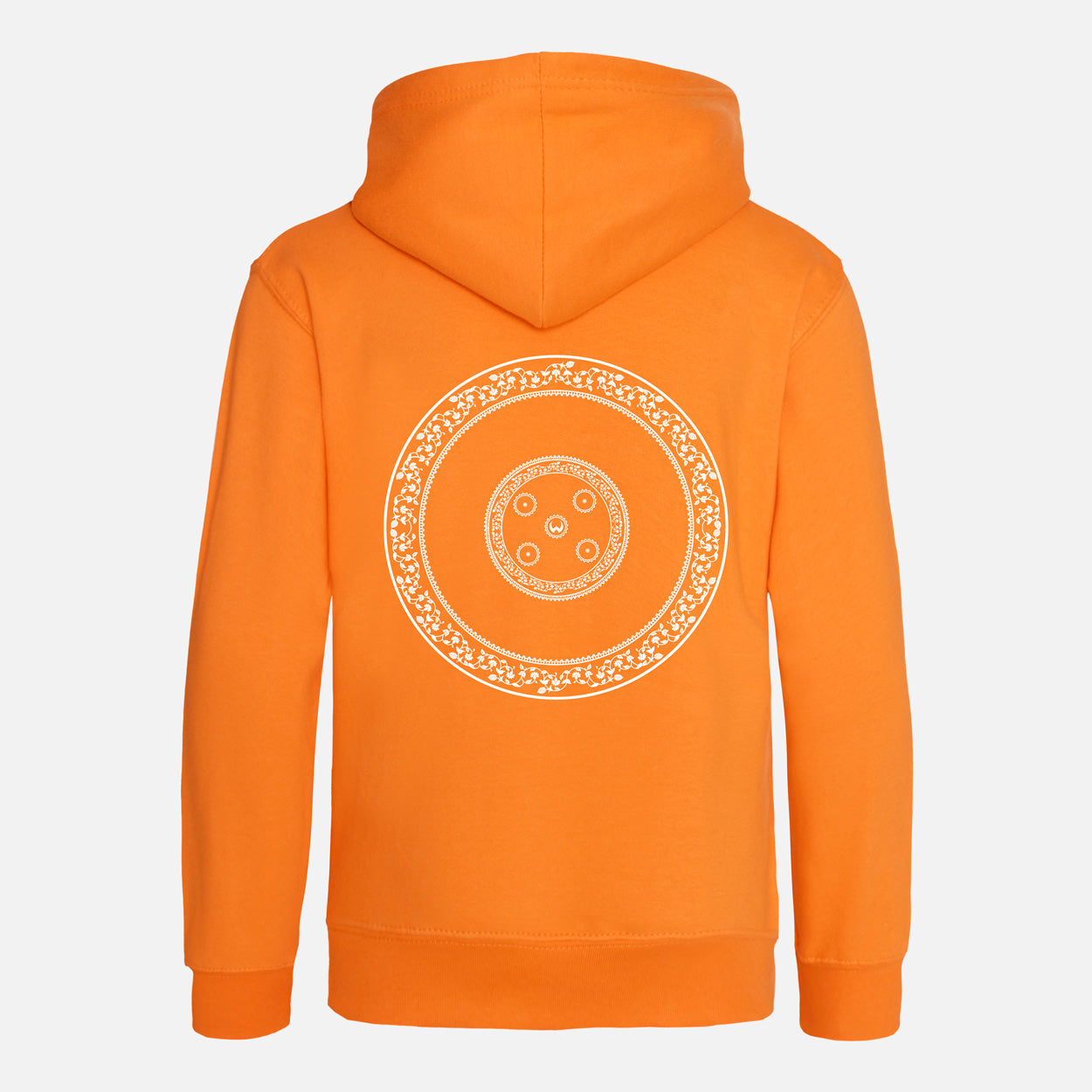 Shield MK4 White Print Kids Hoodie