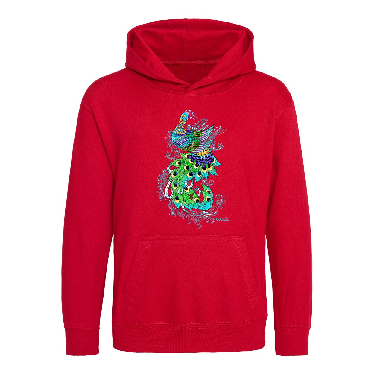 Peacock Kids Hoodie
