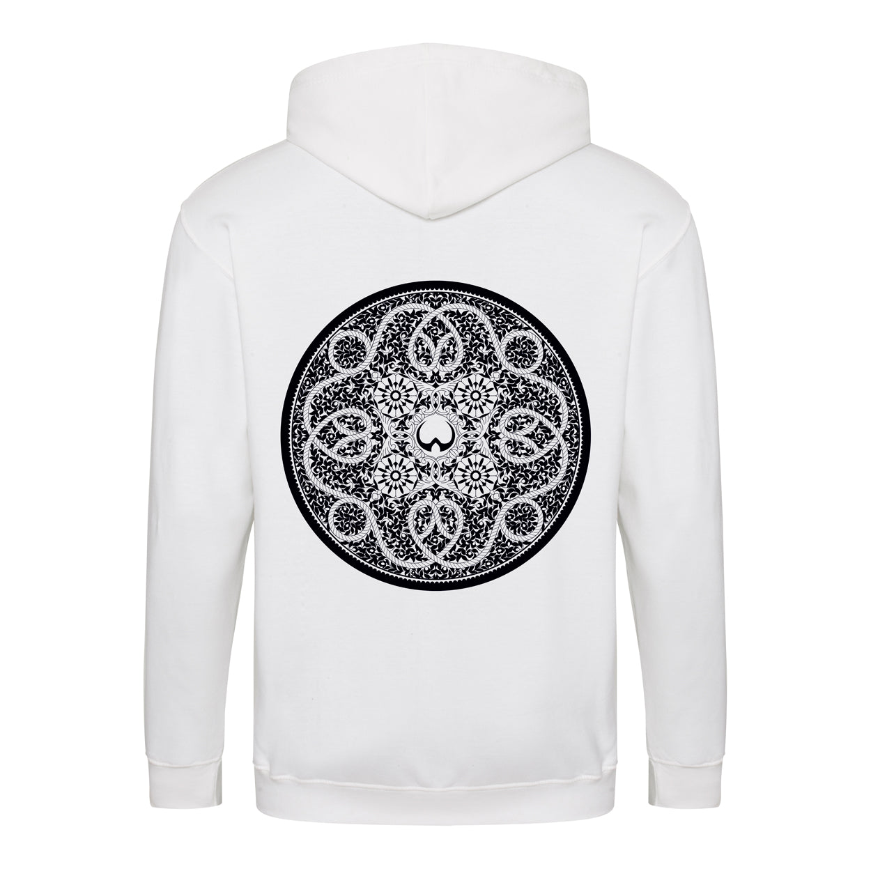 Shield MK2 Black Print Zip Hoodie
