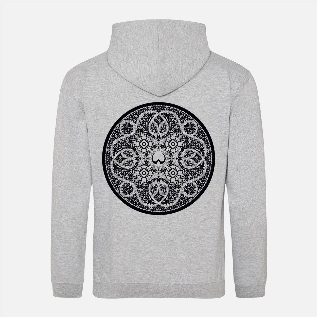 Shield MK2 Black Print Zip Hoodie