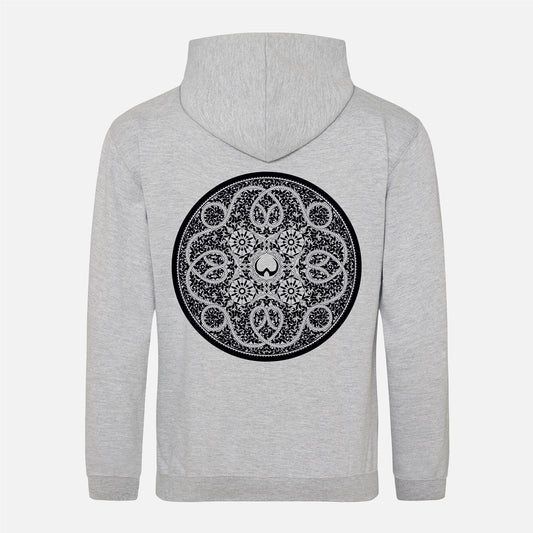 Shield MK2 Black Print Zip Hoodie